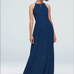 David Bridal Marine Bridesmaid dress